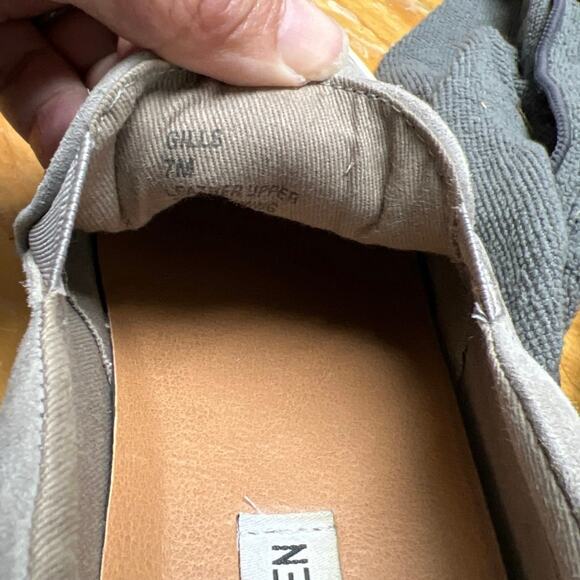 Steve Madden Women’s Gray Suede Gills Platform Slip On Sneakers Size 7 Medium - Picture 5 of 9